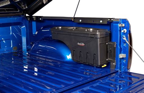 in bed swinging tool box metal|undercover swing case truck tool box.